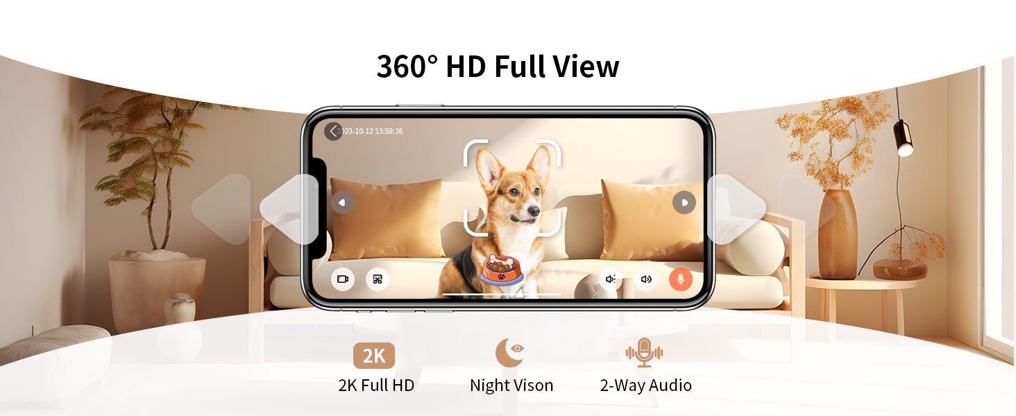 pet camera -view