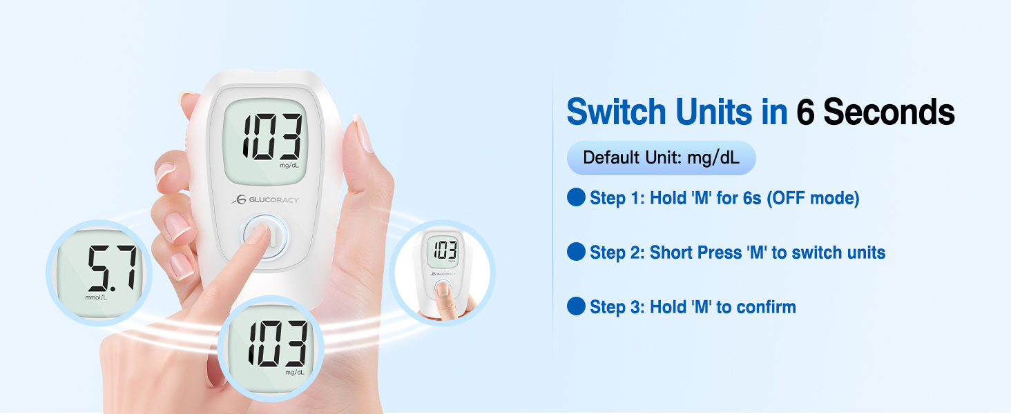 Switch Units in 6 Seconds