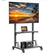 rolling tv stand