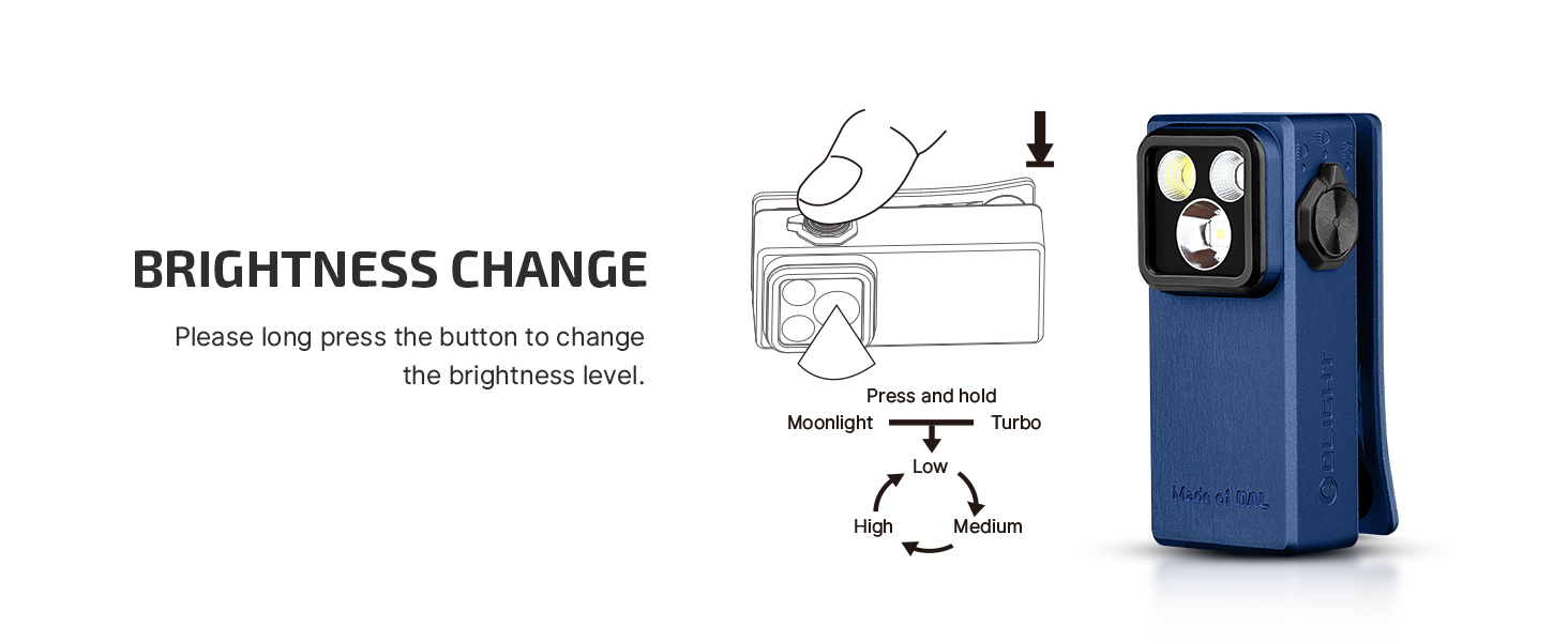 Change brightness level