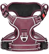 Timos Dog Harness Small Sized, No Pull Pet Harness with Neck Lockable Snap, No Choke Front Clip R...
