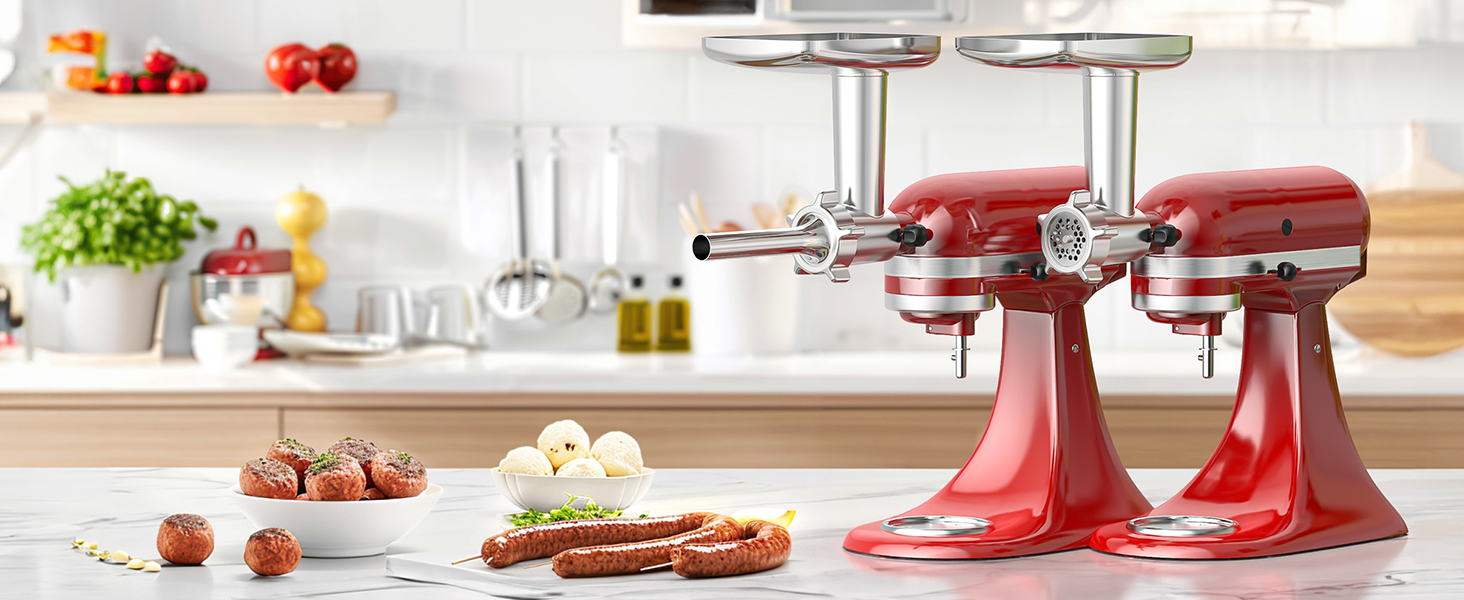 Meat Grinder Attachment for KitchenAid Stand Mixer