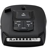 Cobra RAD 490i Laser Radar Detector – New Model with Long Range Detection, Bluetooth, Apple CarPl...