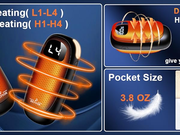 Hand Warmers Rechargeable