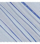 BENECREAT 36x61 Inch Mesh Fabric, Royal Blue Mesh Grill Cloth, Slightly Stretchy for Backpack Poc...