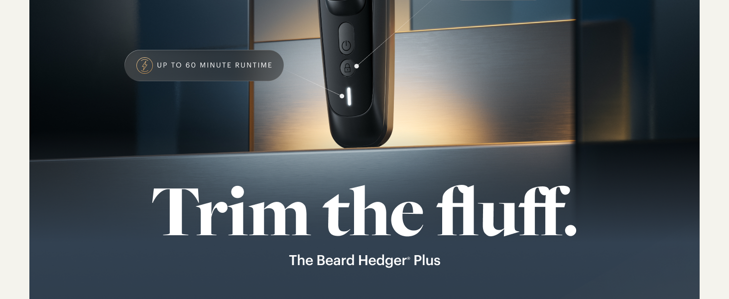 manscapes beard hedger mens mustache trimmer groomer clipper shaver guard long short stubble