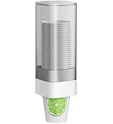 MYITYARD Cup Dispenser, Pull Type Wall Mount Cup Holder for Water Cooler Fit 3oz-5oz Disposable P...