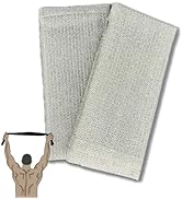 Terra Distribution Exfoliating Washcloth [Designed in Japan] - Rough Textured Extra Long (47.24 i...