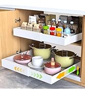 2 Pack Pull Out Cabinet Organizer 21