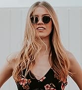 Joopin Vintage Round Sunglasses for Women Retro Brand Polarized Sun Glasses E3447