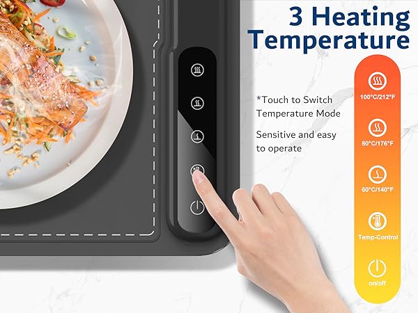 heating mat for food