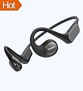 TOZO Upgraded Open Ear Headphones Bluetooth 5.3 Air Conduction Wireless Headphones Sport Earbuds ...