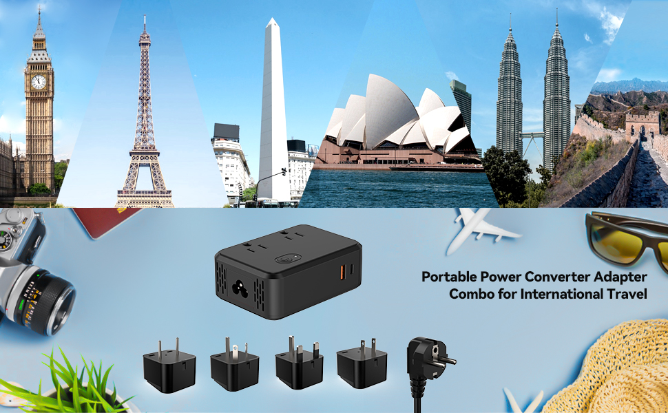 european travel plug adapter voltage converter