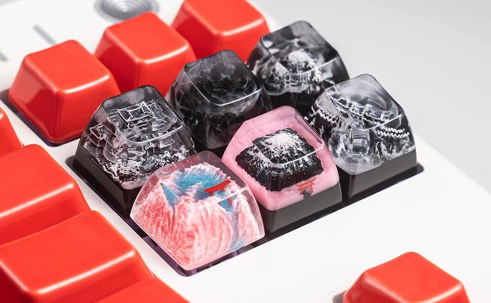 Artisan Keycaps Famous Landscape Series Keycap for Mechanical Keyboard