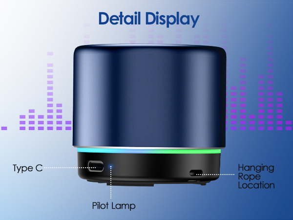  Mini Speaker for Room, Bike, Car 