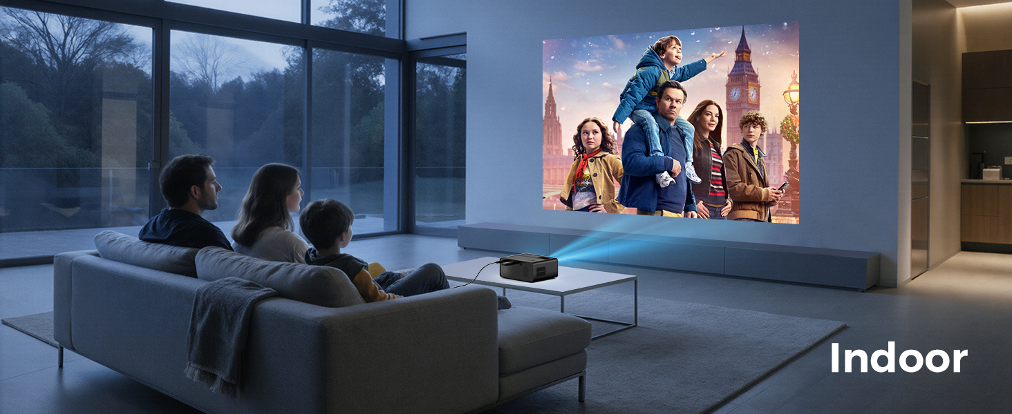 indoor home whach movie