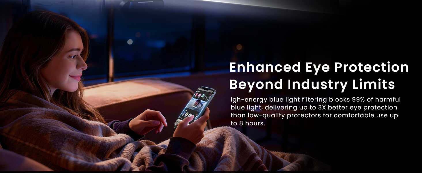 iphone 16 pro screen protector blue light
