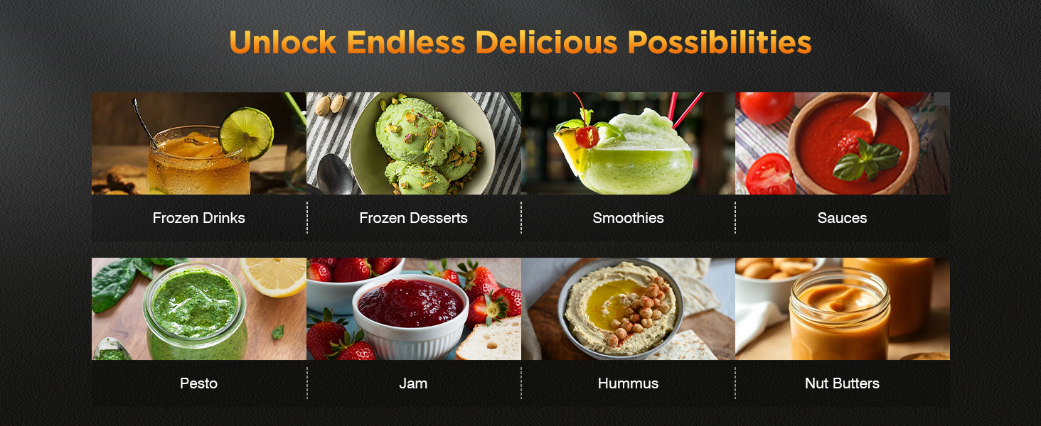 high speed Powerful Countertop Blenders for Kitchen