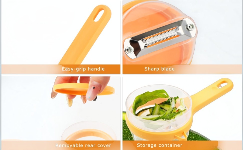 Vegetable Peeler with Box Storage