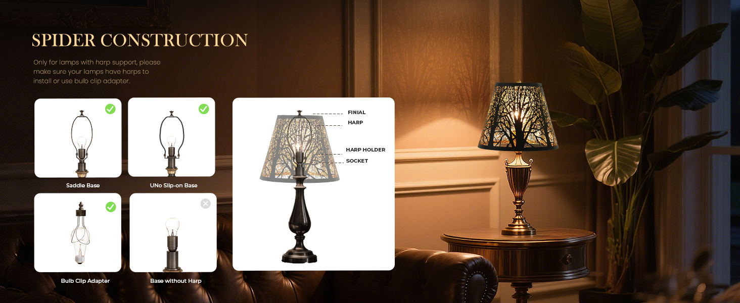 metal lamp shade