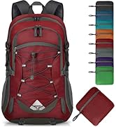 IGOLUMON Hiking Backpack 40L Packable Lightweight Camping Backpack Men Women Waterproof Hiking Da...