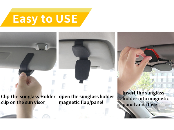 car sunglass holder