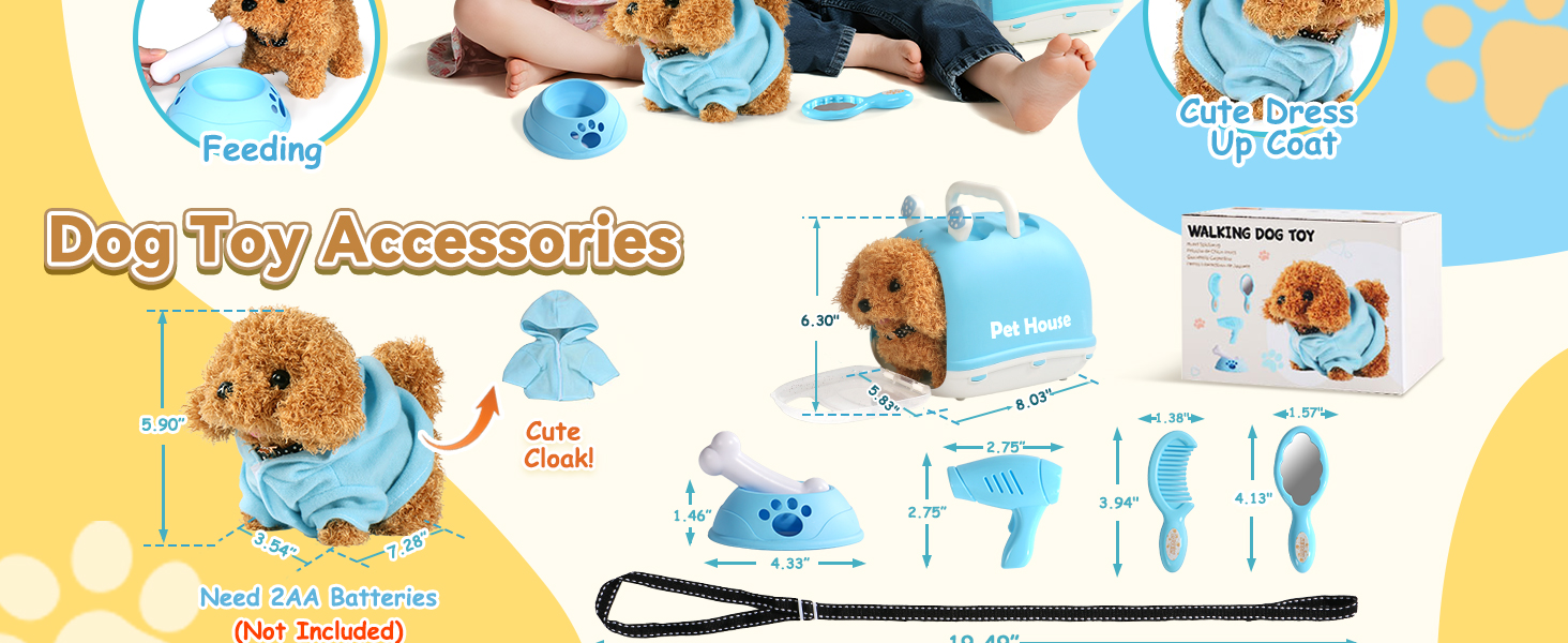 realistic robot puppy