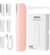 DSHKISK Dermaplane Razor for Women Face 3 Speed Sonic Hair Removal Tool Rechargeable Safe Anti Pe...