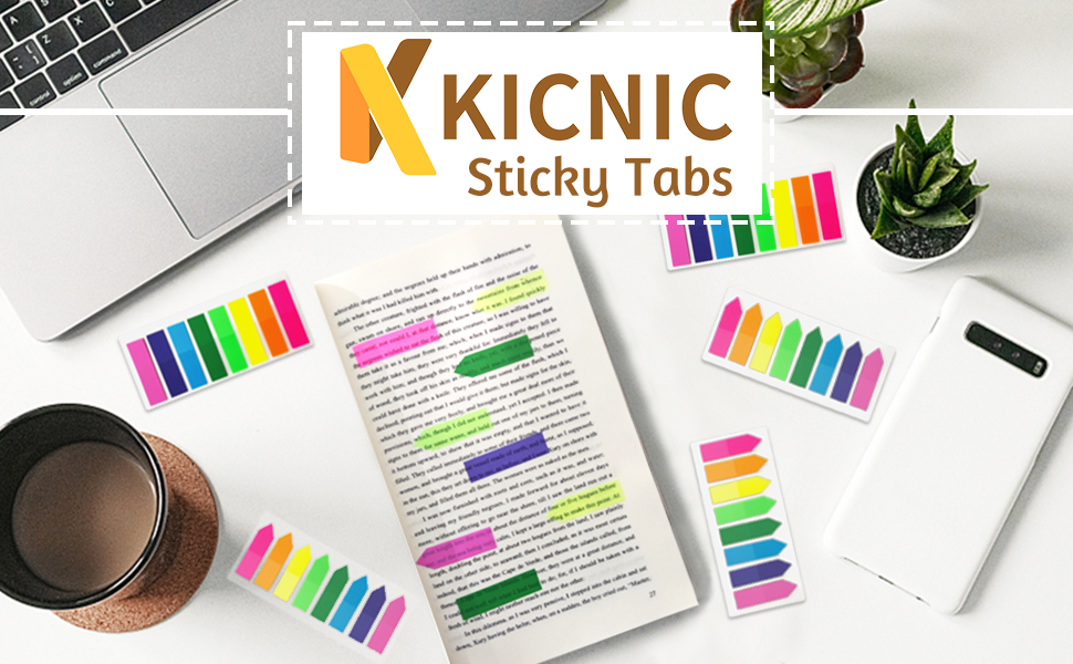 KICNIC Sticky Notes Tabs