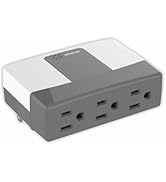 GIDEON 3 Outlet Surge Protector with Voltage Protection for Refrigerator, Appliance Protector for...