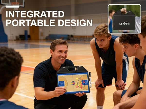 magnetic basketball coaching board