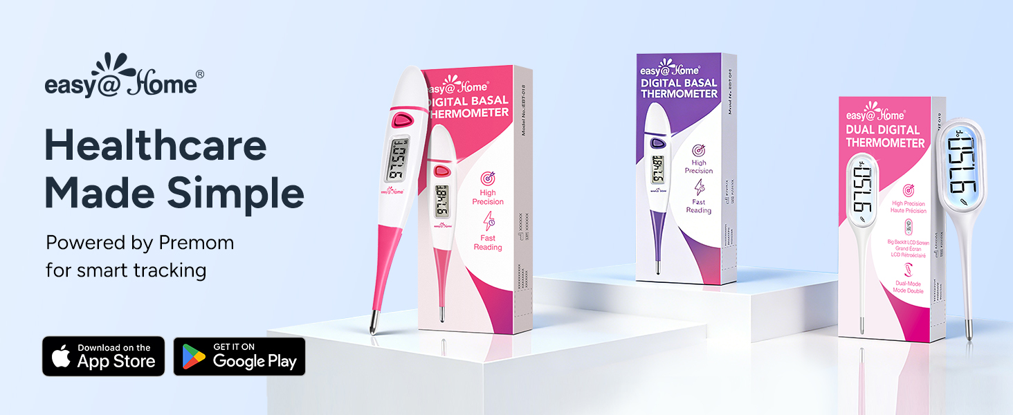 Basal Thermometer for Ovulation Tracking