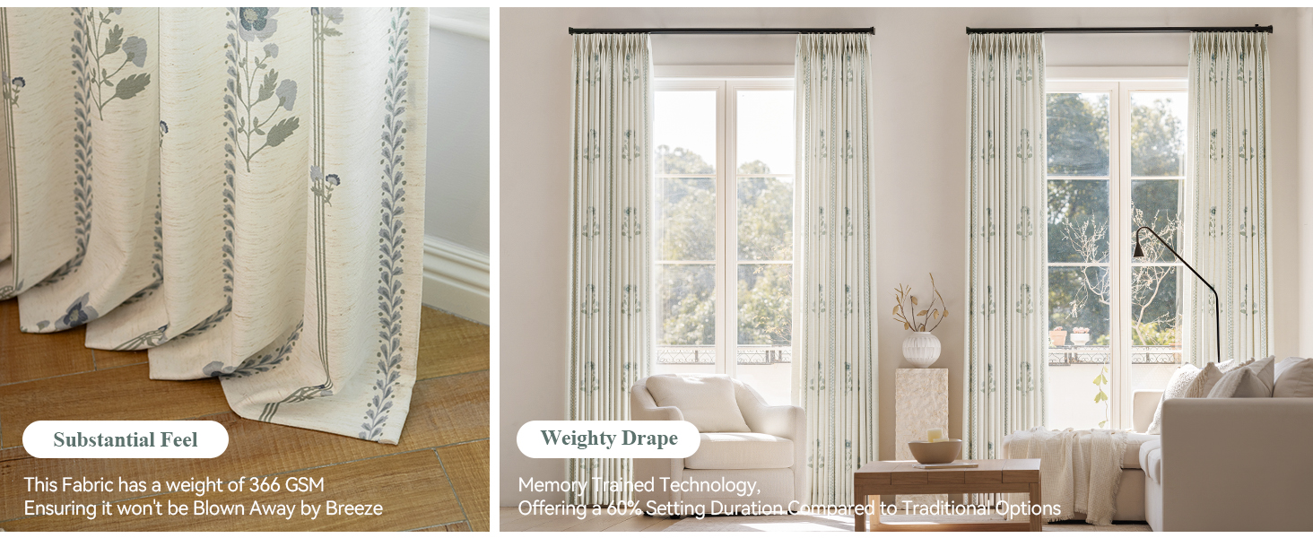 Luxury Pinch Pleated Drapes