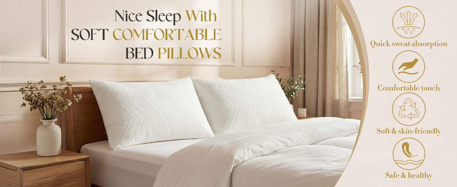 comfortable bed pillow