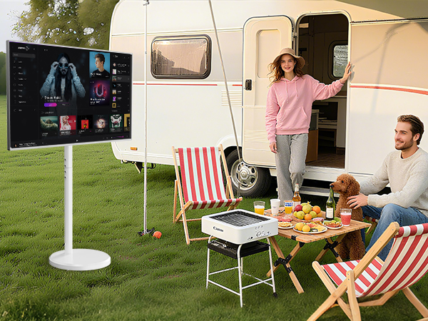 TV Cart Rolling TV Stand