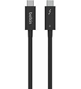 Belkin Thunderbolt 4 Cable (2M, 6.6ft Power Cable), USB-C to USB-C Cable w/ 100W Power Delivery, ...