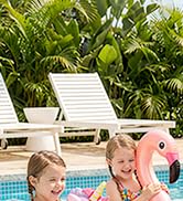 Moko Inflatable Swimming Rings, Pool Floats Swim Tubes Rings Round Shape Cute Cartoon Design Beac...