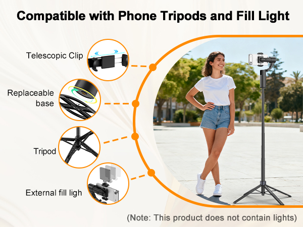 Auto Face Tracking Selfie Stick Tripod