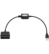 Mcbazel Playstation 2 Controller to USB Adapter for PC or Playstation 3 Converter Cable for Sony ...