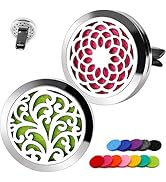 Car Diffuser Vent Clip - 2PCS 30mm Car Essential Oil Diffuser Vent Clips for Car Home Office Room...