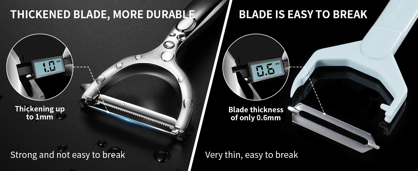 High-Quality Sharp Blades for Effortless Peeling