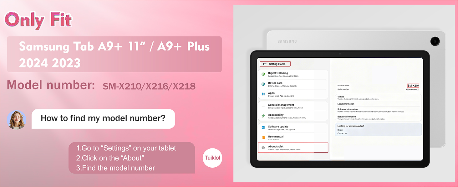 a9+ plus tablet case