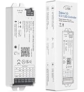FCOB 5in1 LM052 Tuya Zigbee3.0 LED Controller Support Monochrome CCT RGB RGBW RGBCCT PWM LED Stri...