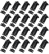 MY MIRONEY 20PCS Barrel Bolt Latch Aluminum Alloy Slide Bolt Lock Security Door Latches for Insid...