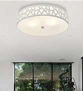 White Ceiling Light for Bedroom