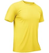 TACVASEN Mens Athletic Short Sleeve T-shirts Sun Protection Swim Shirts Dry Fit Running Workout R...