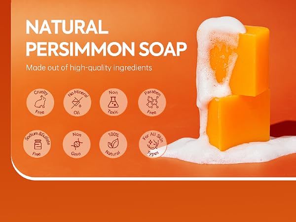 persimmon soap