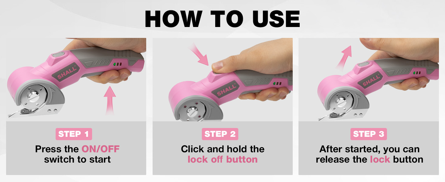 SHALL 4V Cordless Electric Scissors