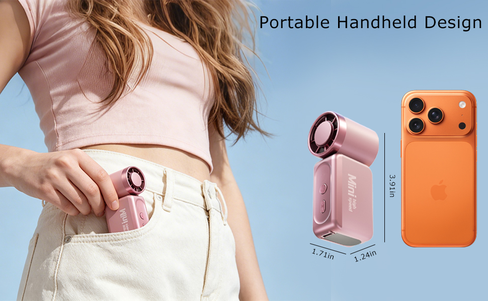 Handheld High Speed Mini Fan
