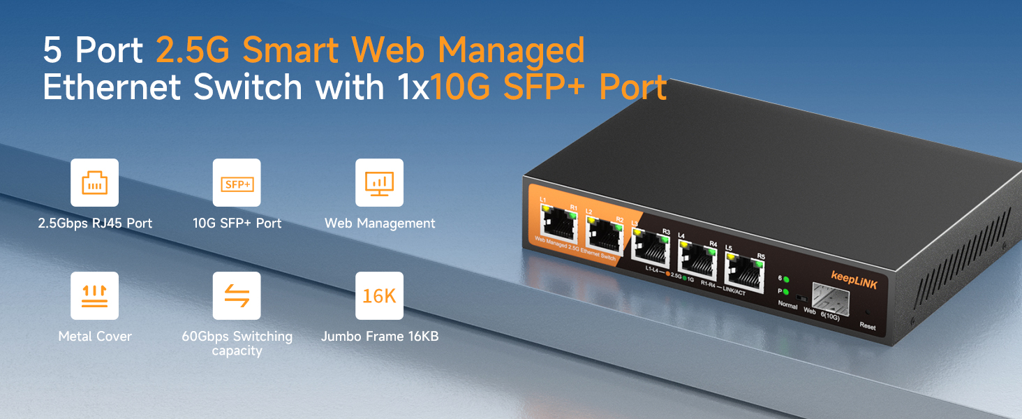 5 port 2.5g switch